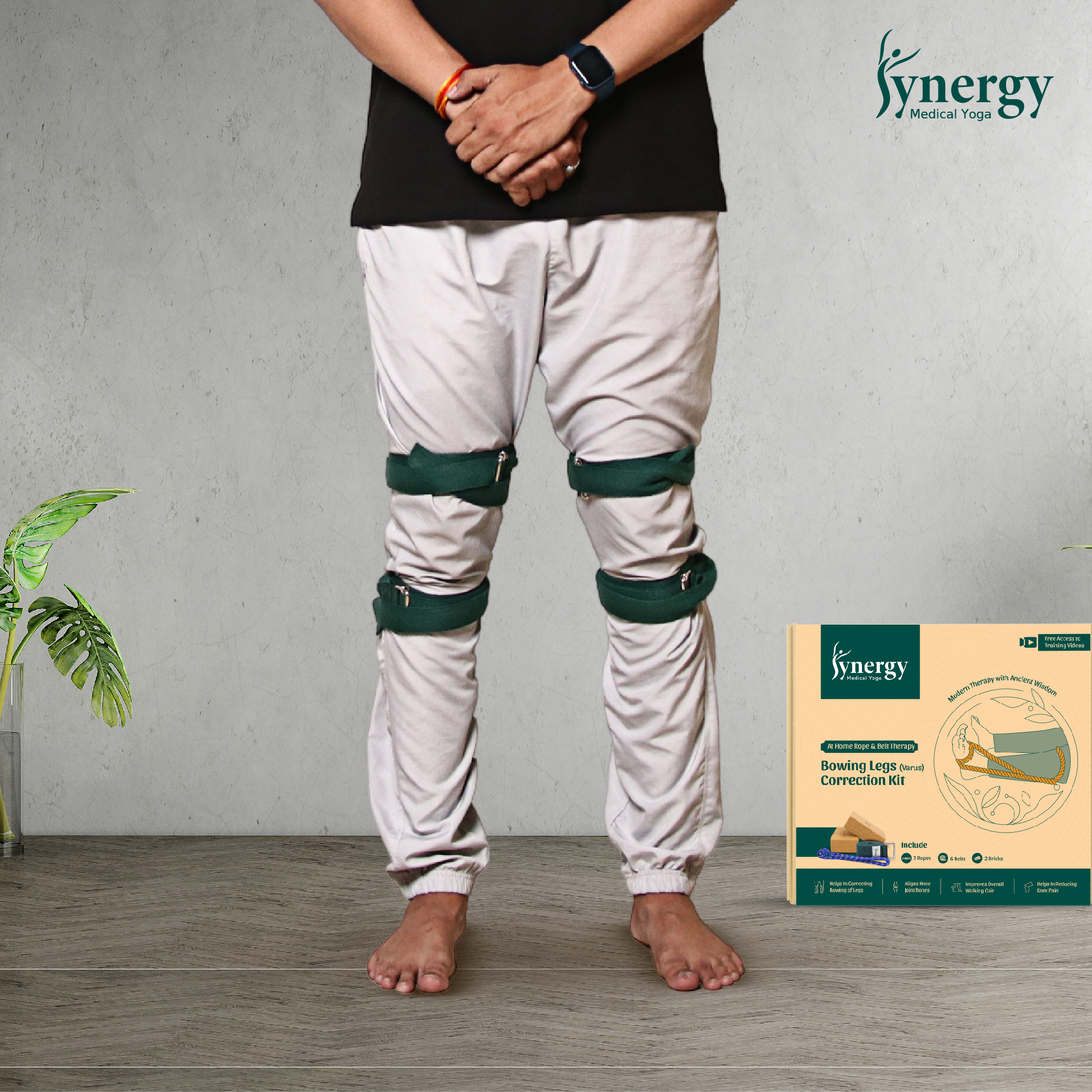 @home medical yoga <br>Bowing Legs (Varus) correction kit - Image 7