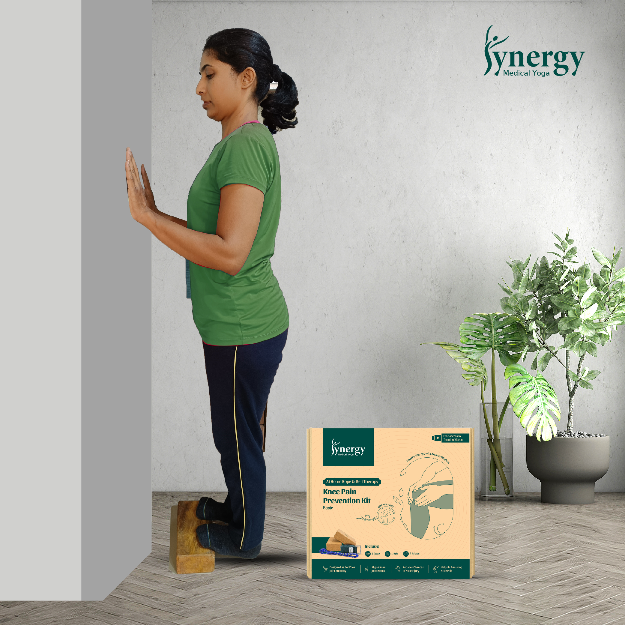 @home medical yoga <br>Knee Pain Prevention Kit - Basic - Image 6