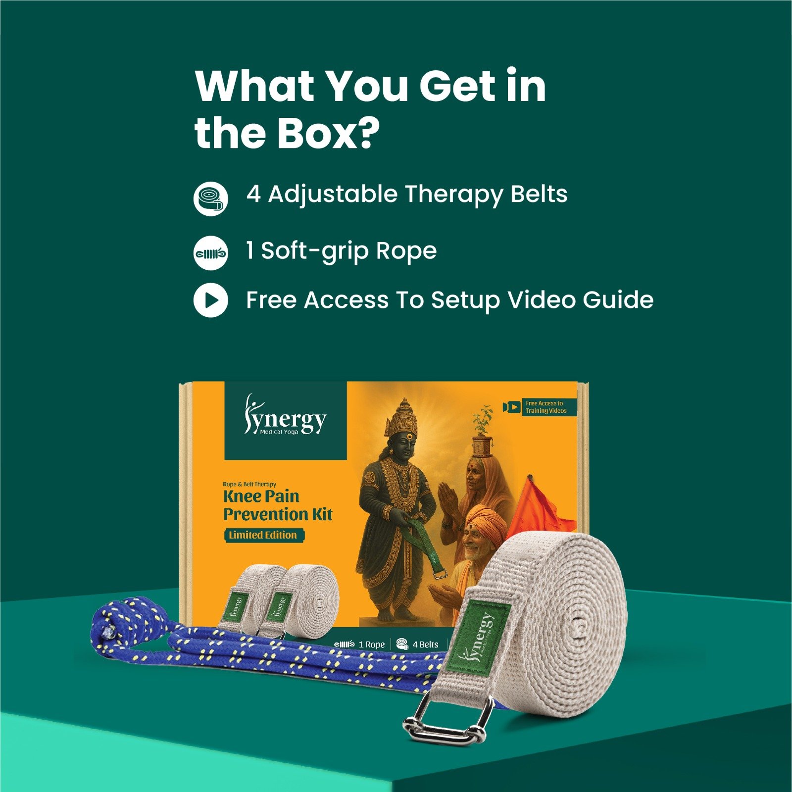 @home medical yoga <br>Knee Prevention Kit - Special Edition - Image 3